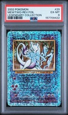 2002 POKEMON LEGENDARY COLLECTION #29 MEWTWO-REVERSE FOIL PSA 6 on eBay