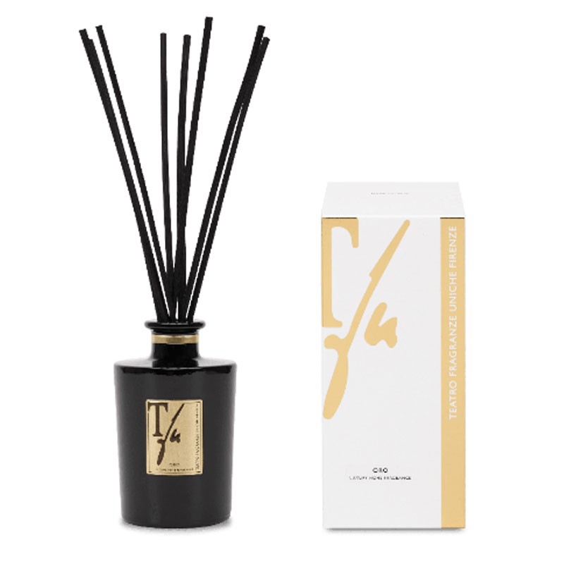 Oro con Bastoncini 250ml - Diffusore Ambiente Teatro Fragranze Uniche