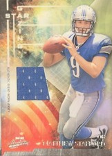 2009 Playoff Absolute Memorabilia Star Gazing Materials Matthew Stafford