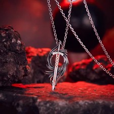 Game Fate/stay Night Alter Ego Saber Oath Of Victory Sword Necklace Pendant Gift