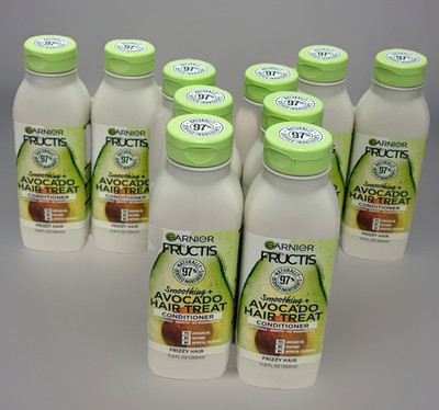 Garnier Fructis Smoothing  Avocado Hair Treat Conditioner 11.8 fl oz x 10
