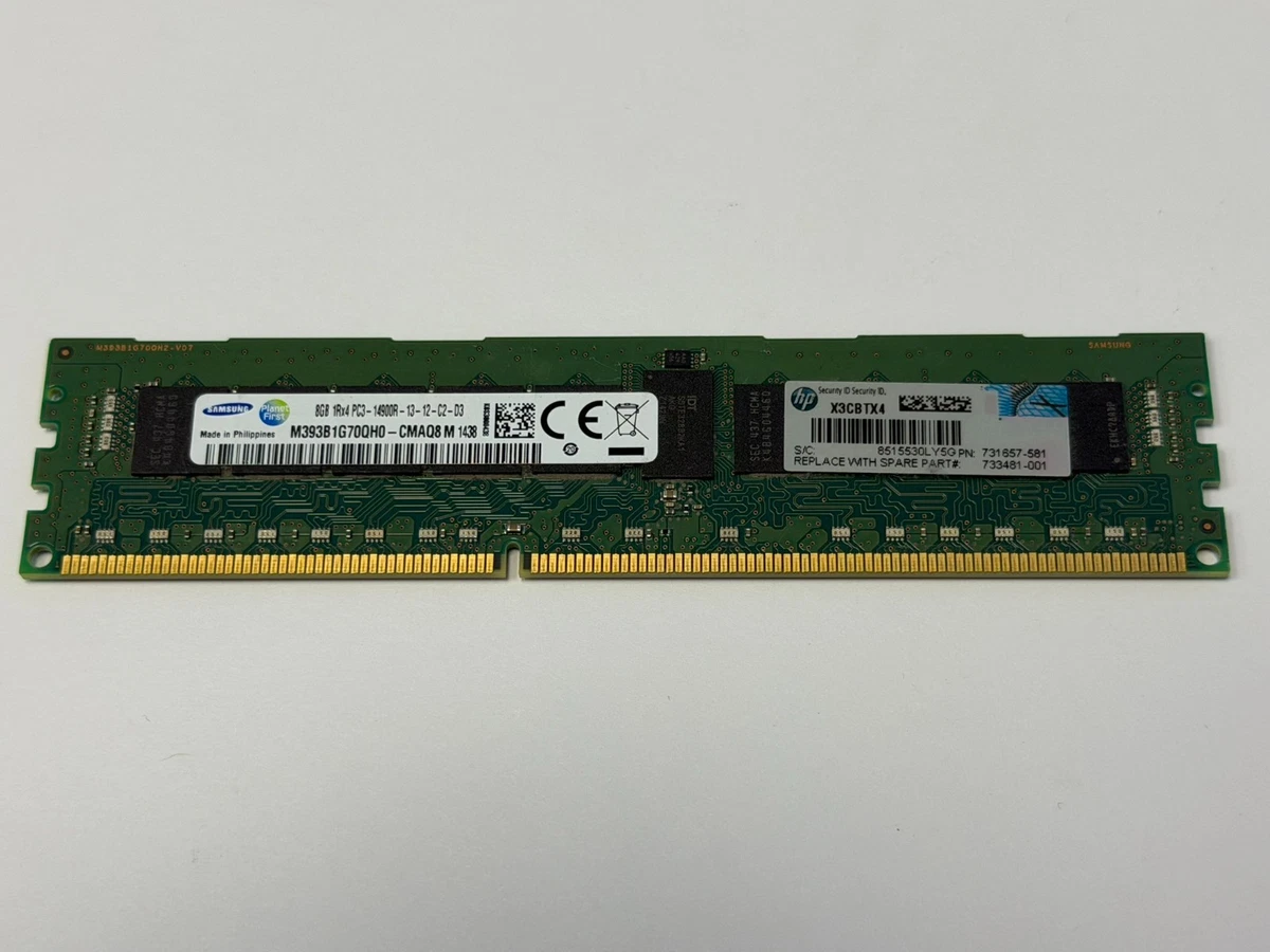 Samsung Network Server Memory (RAM) 8 GB Capacity per Module 1