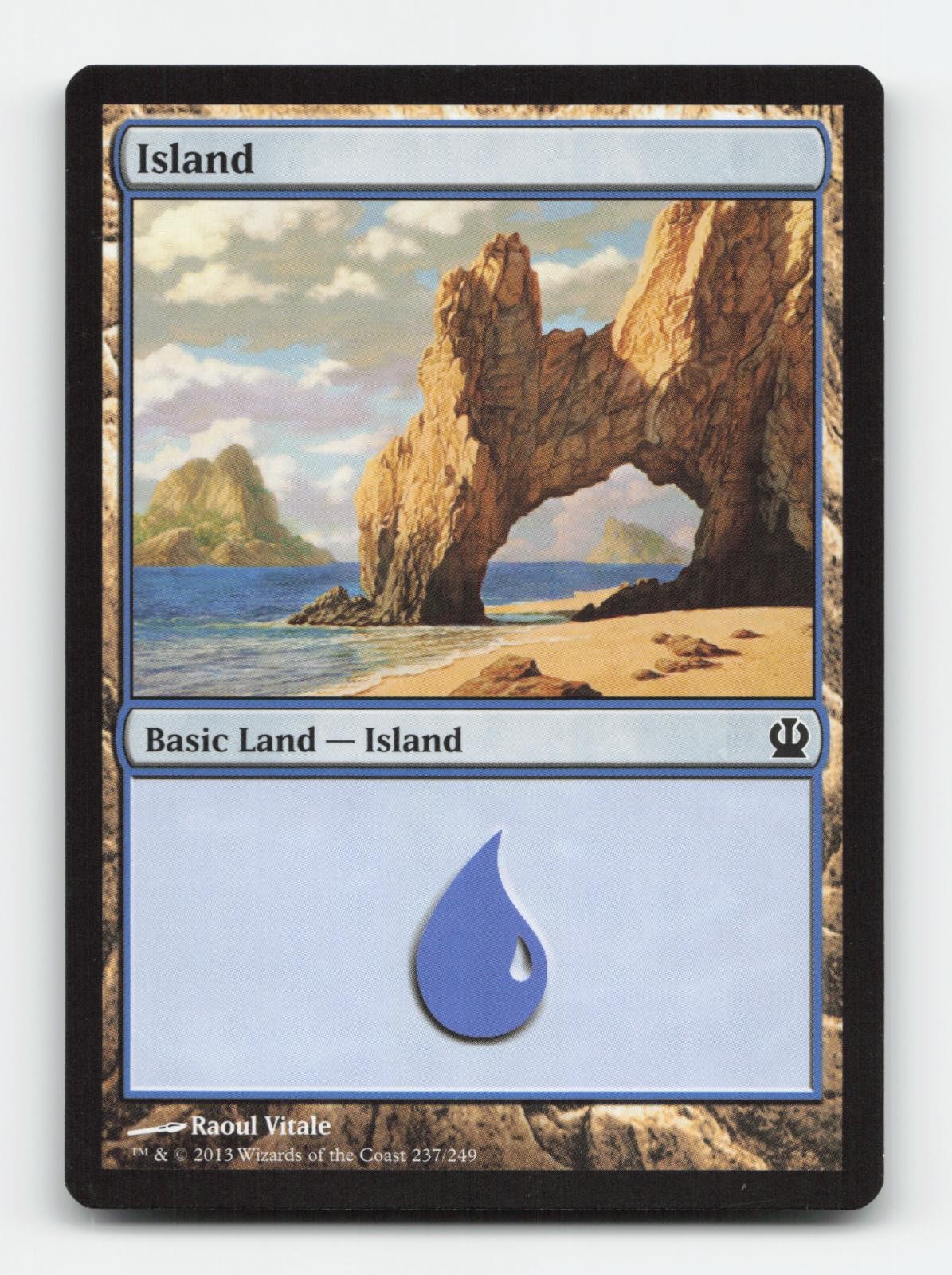 Island (237) 237 Land Theros Magic: The Gathering Near Mint