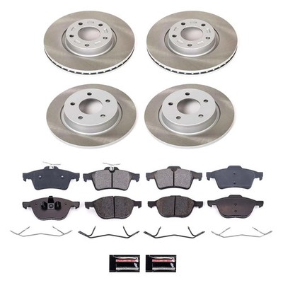 PowerStop SC126 Disc Brake Kit For Mazda 3 2004-2013 Front Rear