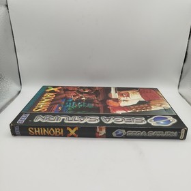 Shinobi X Video Game for Sega Saturn Pal Multilingual Ita Complete Eur