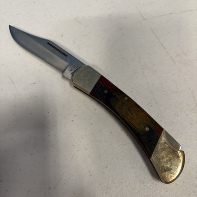 BEAR HUNTER LB-5 Pocket Knife Solingen SS Lockblade 440 Pakistan