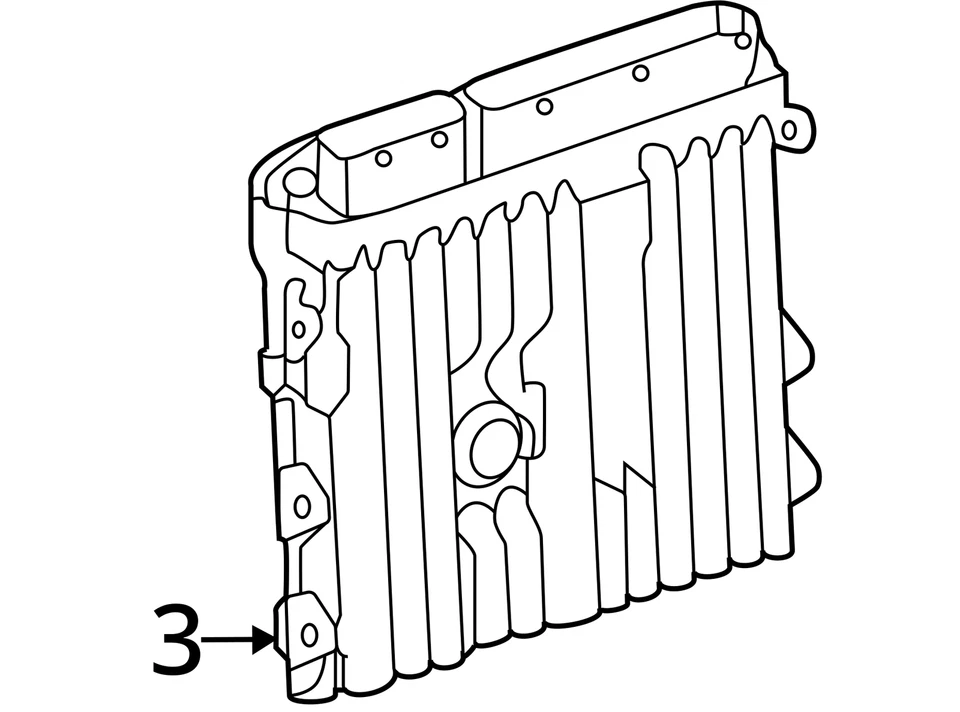 Módulo de control electrónico ECM del motor AWD compatible con 14-15 LEXUS IS350 945818 Foto 4 de 4