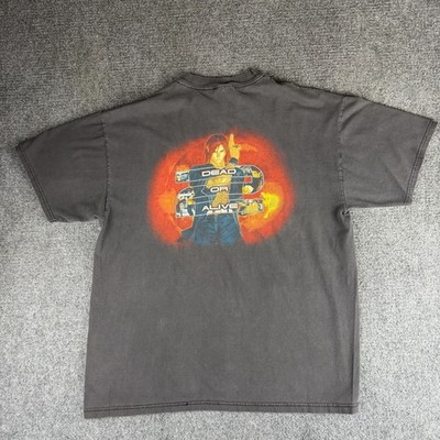 Dead Or Alive 2 Shirt Men s XL Black Vintage 90s Tecmo Promo Video Game Retro