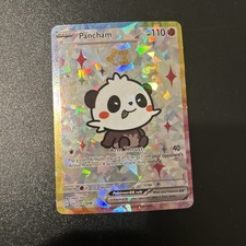Pokemon Pancham Special Doujin Art Starry Holo Card
