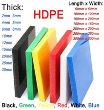 HDPE Sheet - Polyethylene Plastic Block Engineering Panel 2mm - 30mmThick