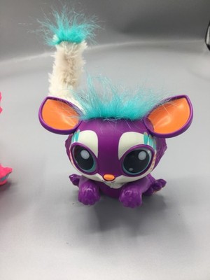 2017 Mattel Lil Gleemerz Amiglow Loomur Lemur Interactive Light Up Talking Toy
