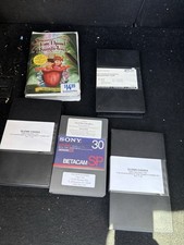 Walt Disney The Adventures Tom Thumb Thumbelina Production Master Tapes Lot Rare