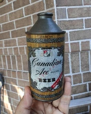 CONE TOP Canadian Ace Extra Pale BEER CAN CHICAGO, ILLINOIS ILL