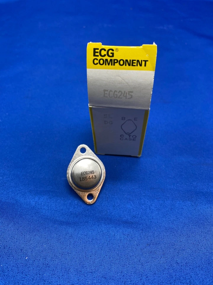 ECG transistor and insulators, ECG245 - Image 2 of 4