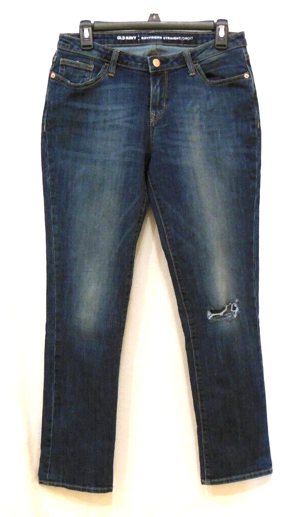 Old Navy Boyfriend Straight Droit Blue Jeans Women s Size 4
