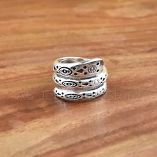 925 Sterling Silver, Unique Silver Ring, Snake Ring, Everyday Silver Ring