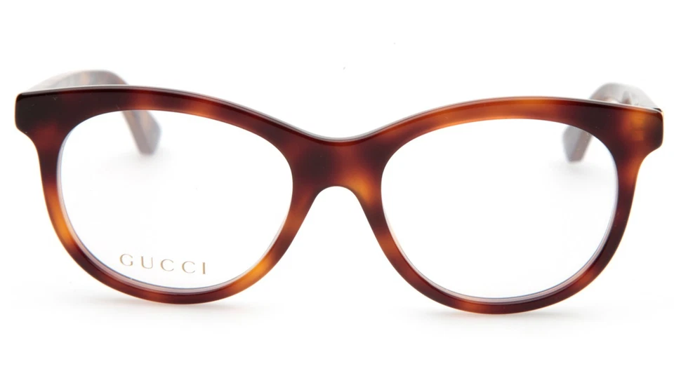NUEVO MARCO GAFAS GUCCI GG 0167O 002 Havana 51-18-140mm B42 Italia Foto 2 de 4