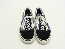 Vans Off the Wall Low Top Purple Floral Sneakers W Size 7 M Size 5.5