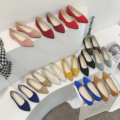 Women Flats Slip On Loafers Walking Women's Comfort Fashion Casual Shoes - Bild 4 von 87