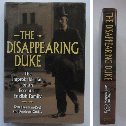 (037) The Disappearing Duke by Tom Freeman-Keel mysterious history HB2003 - 第 1/7 張圖片