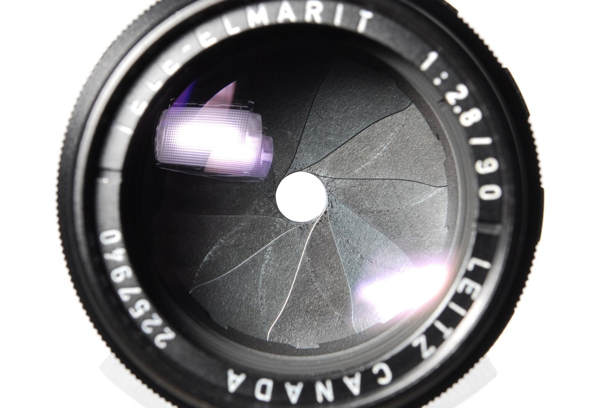 A- Mint] Leica TELE-ELMARIT M 90mm f/2.8 Lens Black Fat