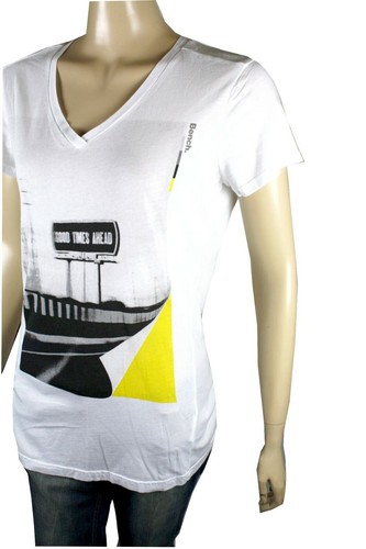 Bench Relayrate T-Shirt Top Women's Blouse NEW - Picture 2 of 4