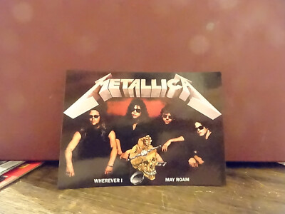 Metallica - Wherever I May Roam ++ Postkarte ++ unbeschrieben ++ 8 ++