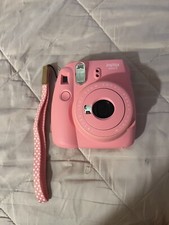Instax Mini 9 Camera / Protective Skin/ Strap/ Carrying Case/ Album Bundle