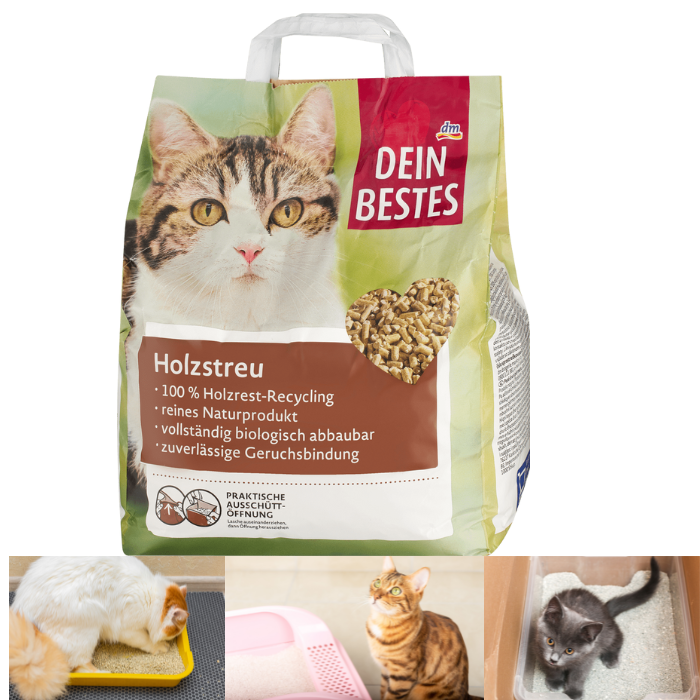 Dein Bestes Katzenstreu - Holzstreu, 10L fr natrliche Frische und Hygiene  | eBay