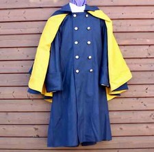New Men Non-Regulation 1851 Officer Great coat, Blue Civil War Coat