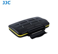 JJC MC-XQDSD7 Water-Resistant Anti-shock Memory Card Case Holds 3 x XQD 4 x SD