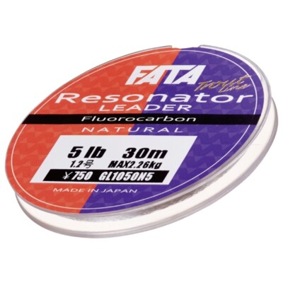 ** GOSEN FATA Trout Line Resonator LEADER FC 30m Natural Variations