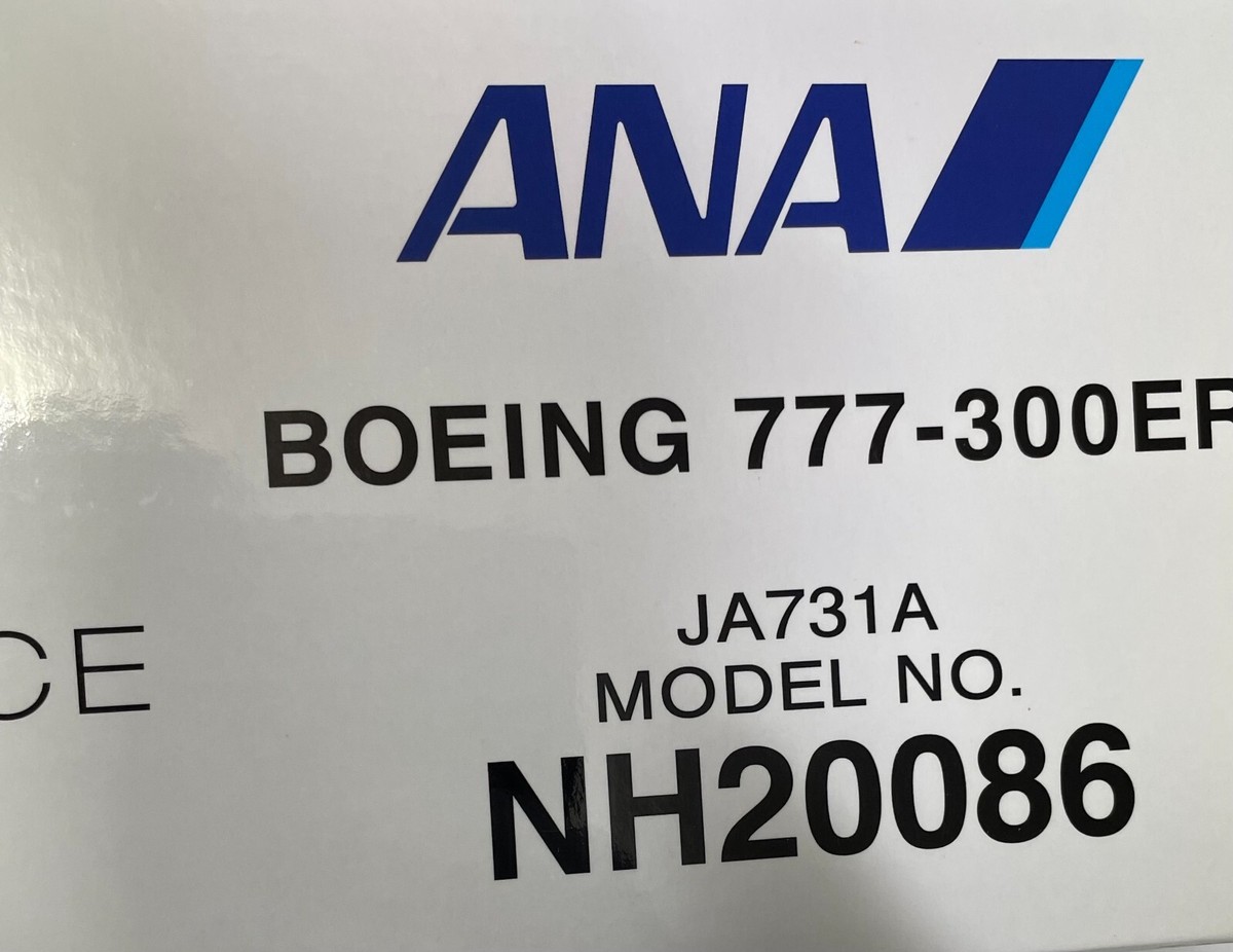 ❶　1/200　ANA 全日空　BOEING777-300ER JA731A 1/200 HOGAN ANA Boeing 777-300ER STAR ALLIANCE JA731A | eBay