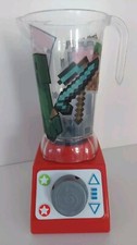 Melissa  Doug Smoothie Maker Blender. MineCraft Theme 2021. Missing Lid.