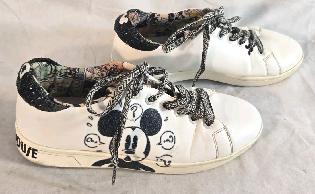 x-masuminnie  Desigual 6103368 DESIGUAL Women's 8 Shoes Sneakers Low Disney Cosmic Mickey