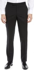 Nordstrom Rack Tuxedo Pants In Black Size 30W NWT