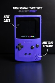 Restored Nintendo Game Boy Color With New Lens and New Shell (Select Color!)