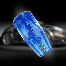 Jdm 10cm Crystal Blue Bubble Shift Knob Manual Racing Gear Shifter M8 M10 M12