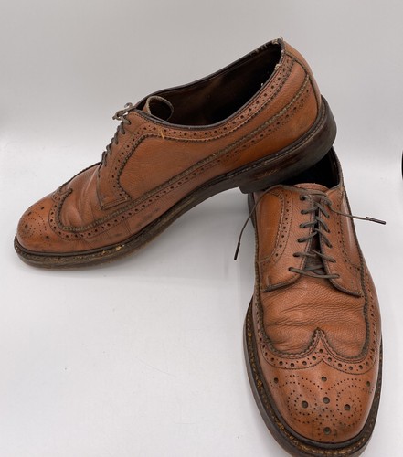 Vintage Nettleton Wingtip Men Dress 