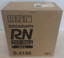 Riso Risograph S-3192 RN Master 05LA A4-L 2 Rollen 227mm x 100m
