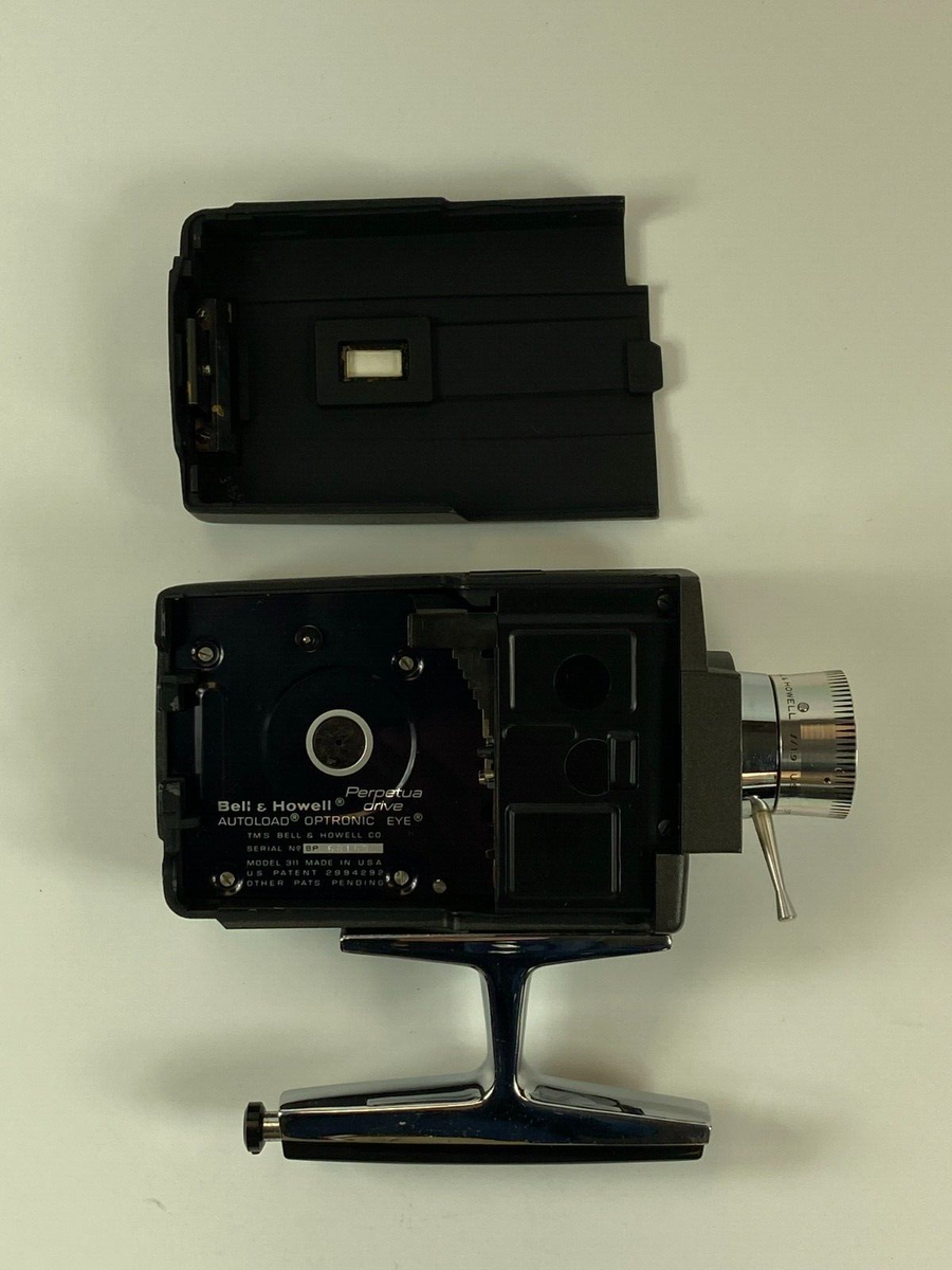 Vintage Bell Howell 311 Super Camera w/ Case Instructions