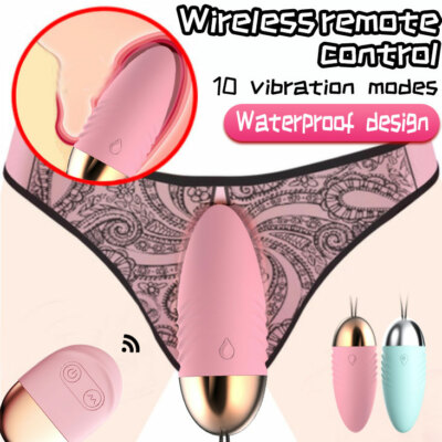 Wireless Remote Control Vibrating Egg Bullet Vibrator Sex Toys for Women  Couples