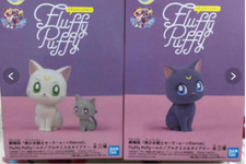 Sailor Moon Fluffy Puffy Figure Set of  Luna  Artemis  Diana