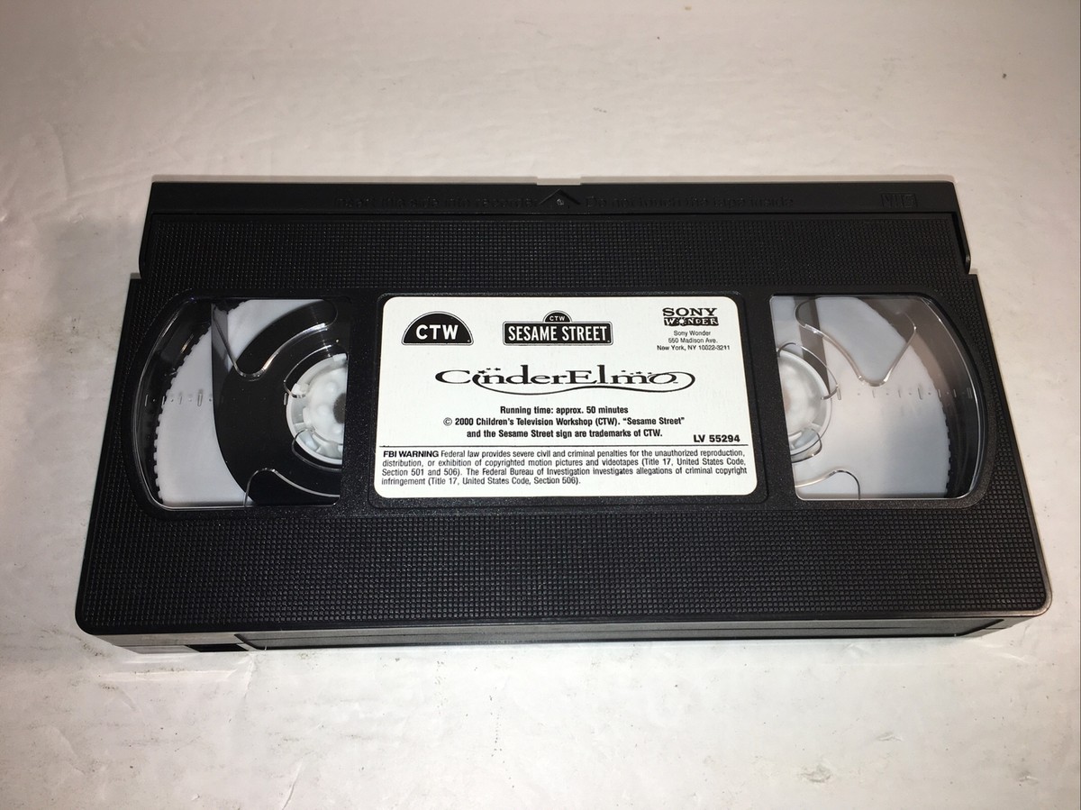 CinderElmo - Sesame Street (VHS, 2000, Clamshell) Elmo Keri