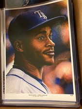 2018 Topps Living Set #14 Mallex Smith Fine Art Print 10x14 By Mayumi Seto #d /9