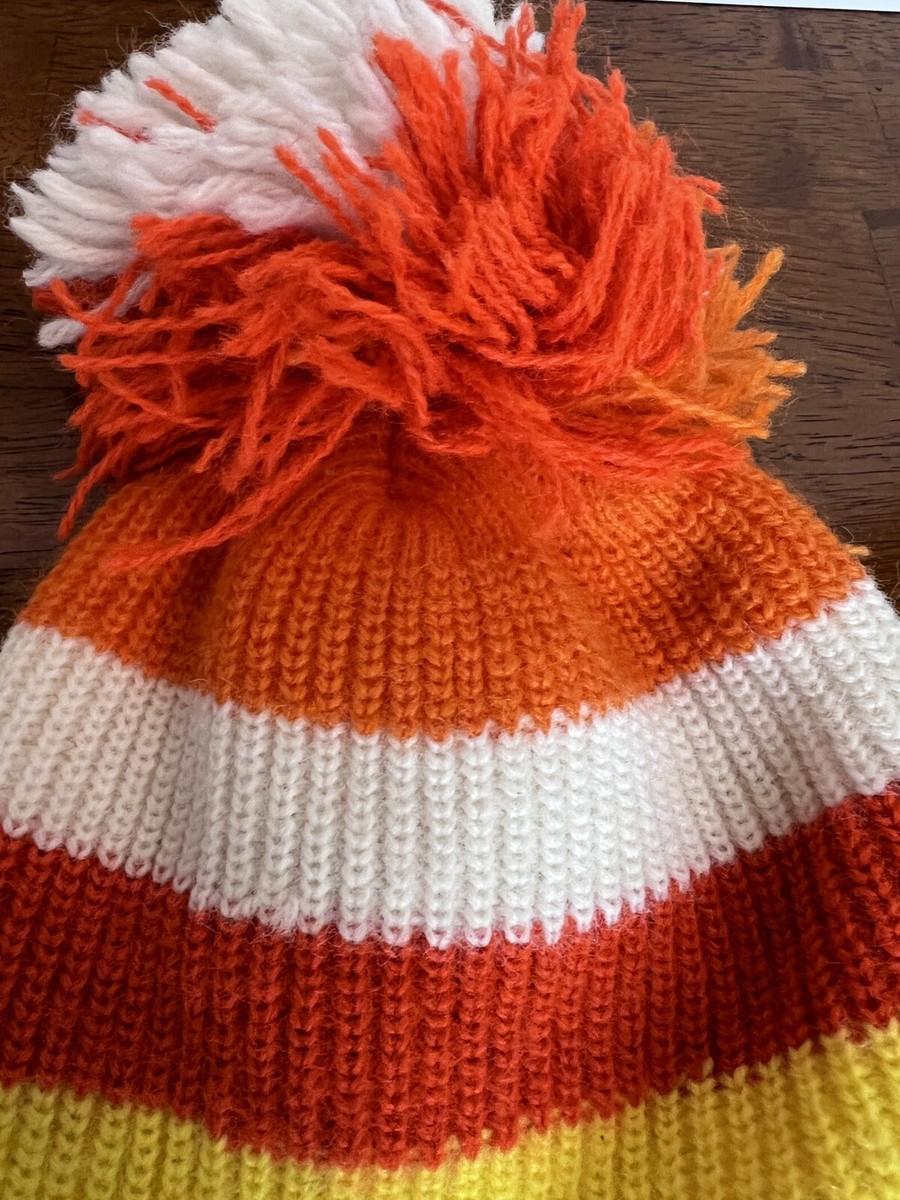 VTG Snoopy Peanuts Beanie Hat Pom 1958 Winter Skiing Orlon  display picture 3