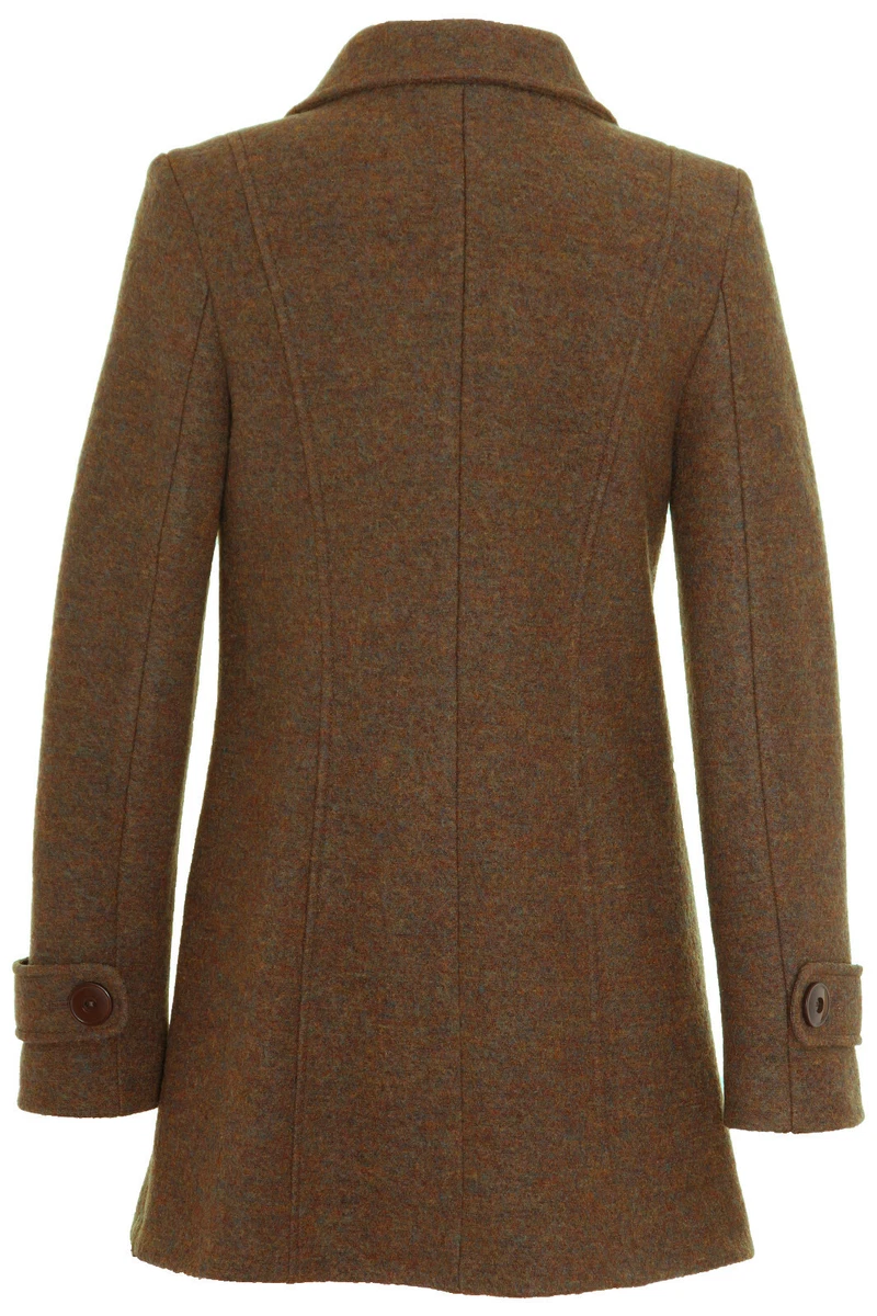 Dark camel wool coat cheap