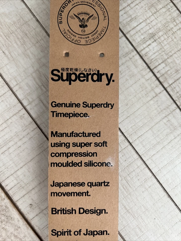 Superdry Reloj Hombre Urban Azul SYG189UN Nuevo Relojes Foto 3 de 4