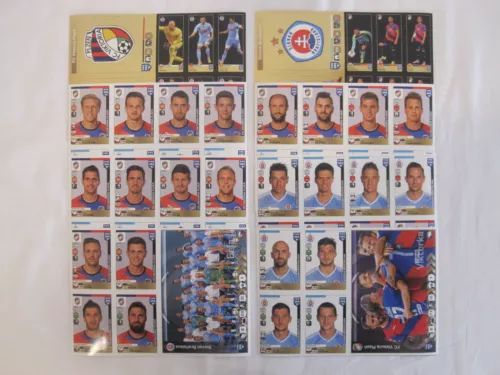 Panini FIFA 365 2016 Set aggiornamento adesivi extra E1-E60 Slovacchia Repubblica Ceca raro