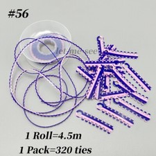 Dental Orthodontic Elastic Ligature Ties Rubber Bands Brace Power Chain 56